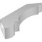 Ekena Millwork 5 1/2-in. W x 34-in. D x 34-in. H Olympic Architectural Grade PVC Knee Brace BRCP055X34X34OLY - alternate 6
